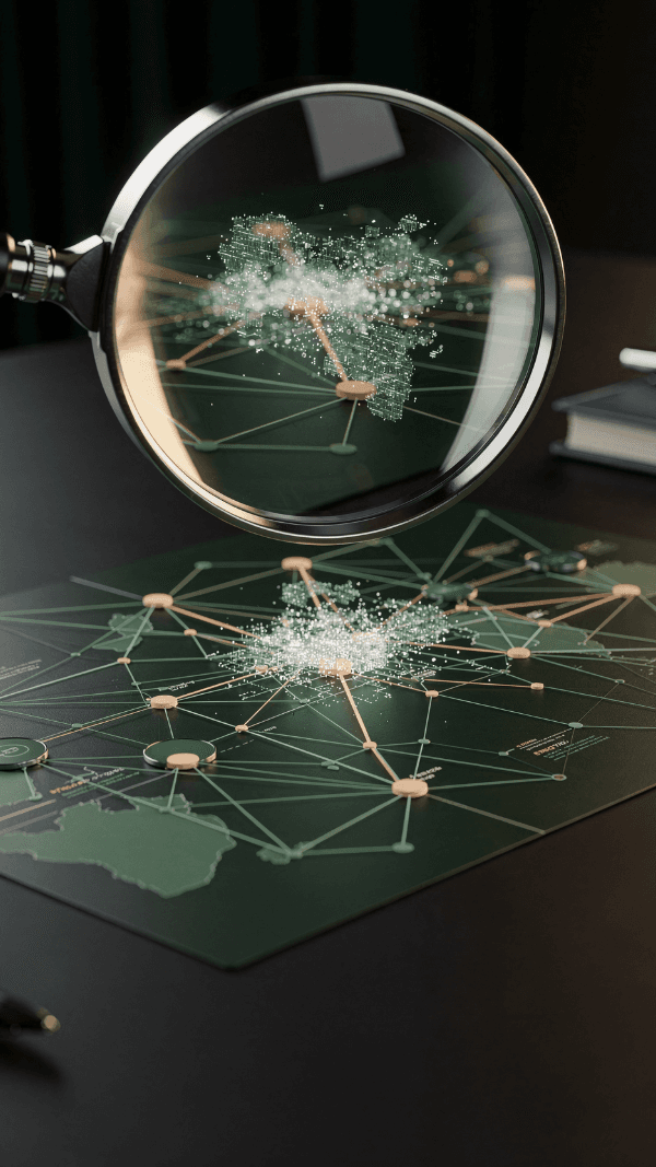 Professional background screening and risk intelligence verification process — Depistage Services